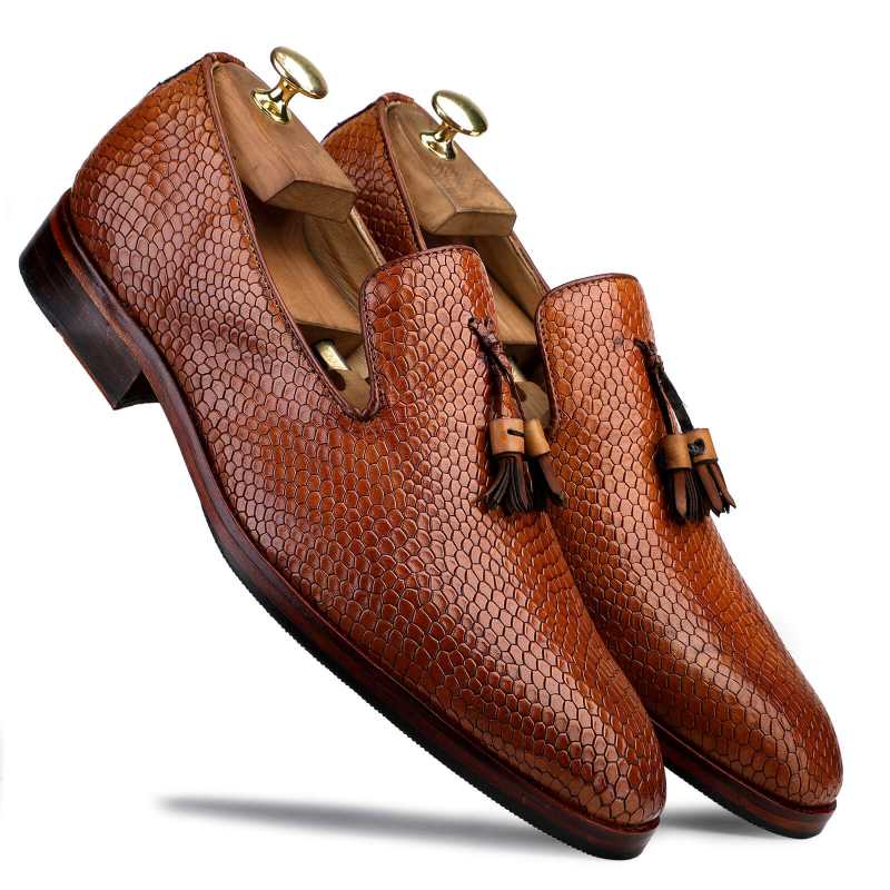 Bourne Weaved Tassel Loafers