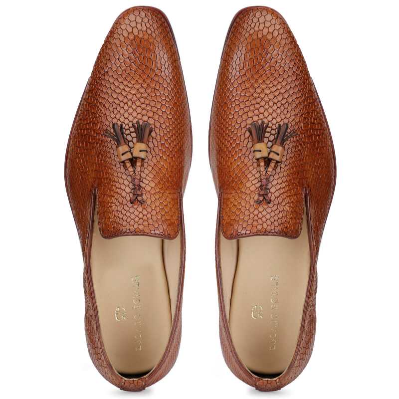 Bourne Weaved Tassel Loafers