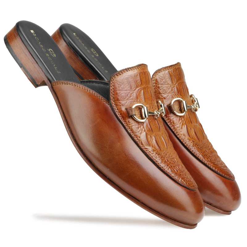 The Fortmill Horsebit Slippers Mules