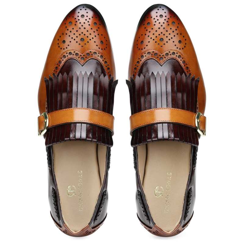 Harvey Kiltie Monkstraps