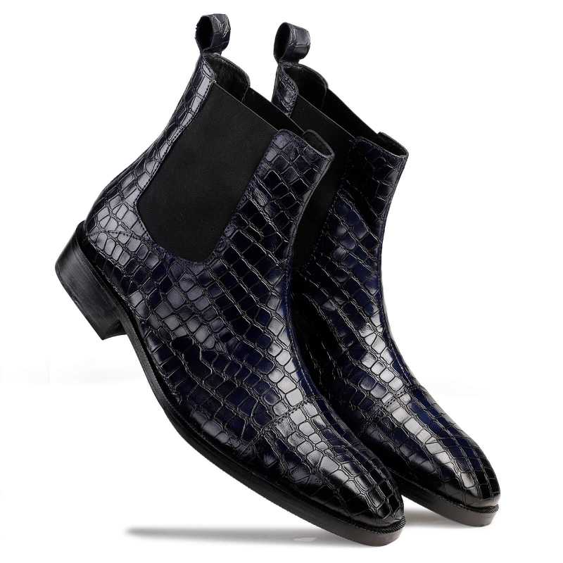 Regal Chelsea Boots In Blue