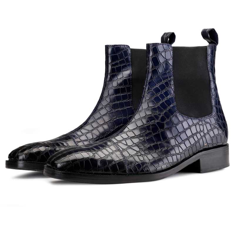 Regal Chelsea Boots In Blue