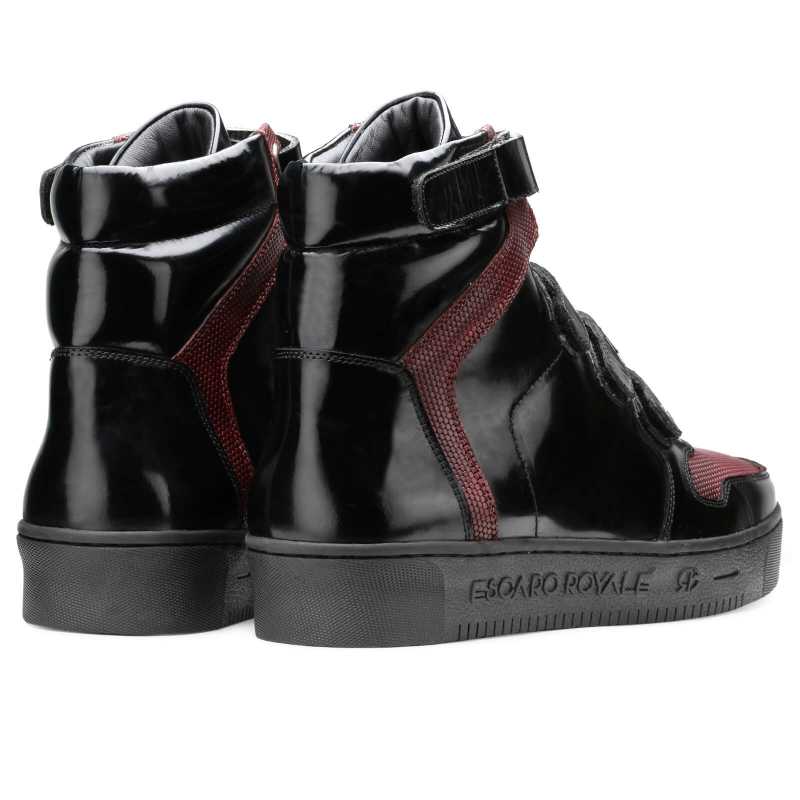 Triumph Black Hightop Sneakers