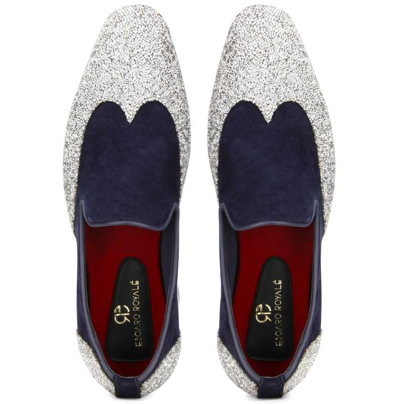 Marcus Designer Loafers Blue