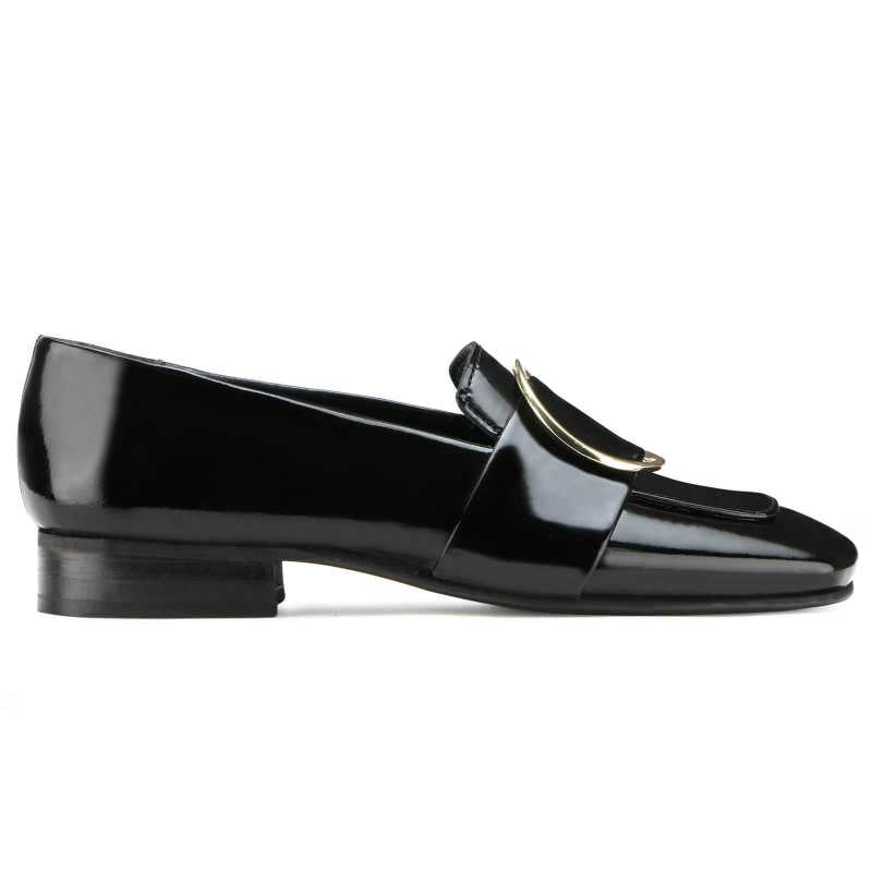 Josephine Womens Buckle Loafers