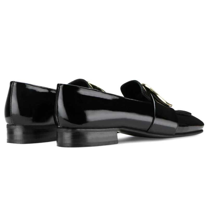 Josephine Womens Buckle Loafers