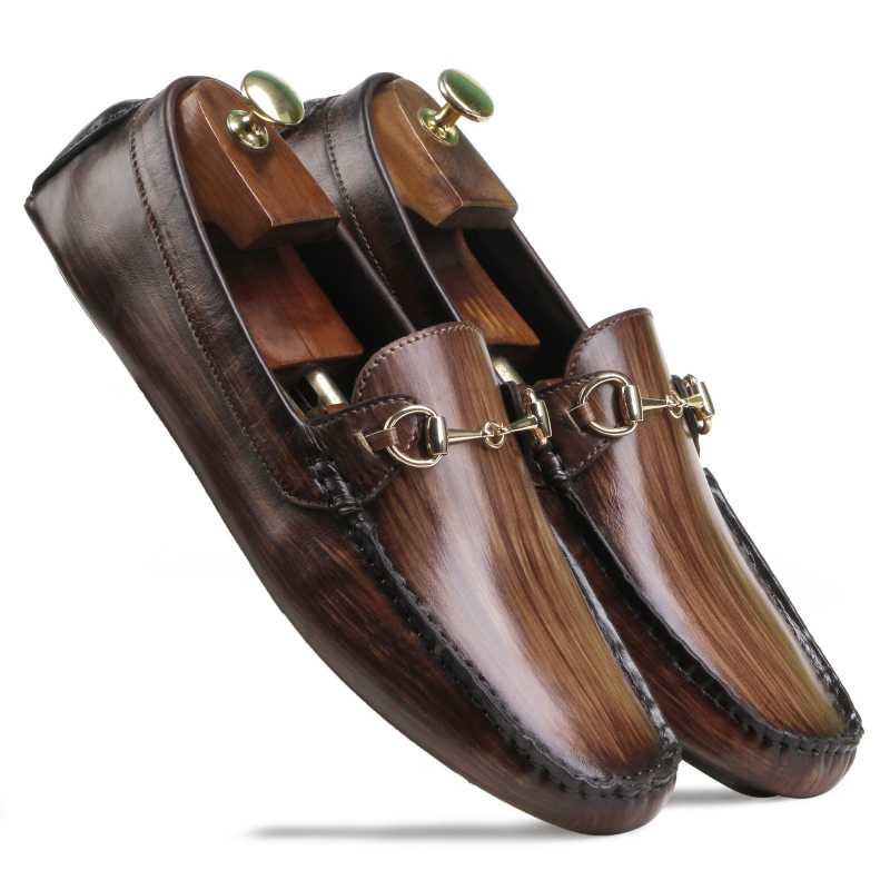 Branson Loafers Wood Finish