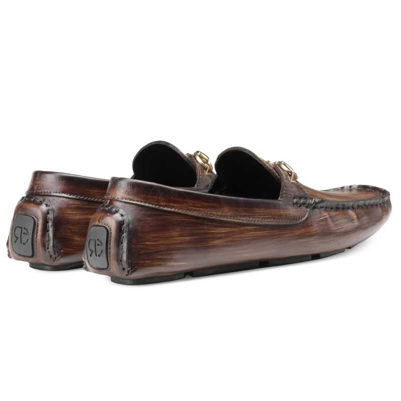 Branson Loafers Wood Finish