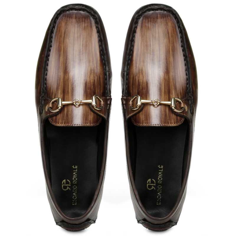 Branson Loafers Wood Finish