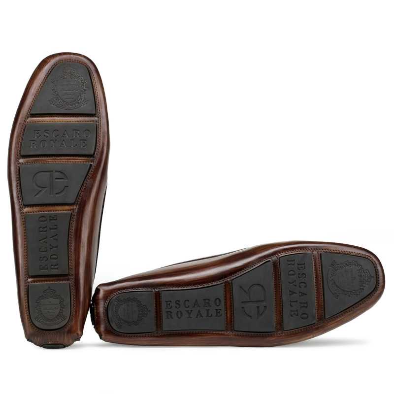 Branson Loafers Wood Finish