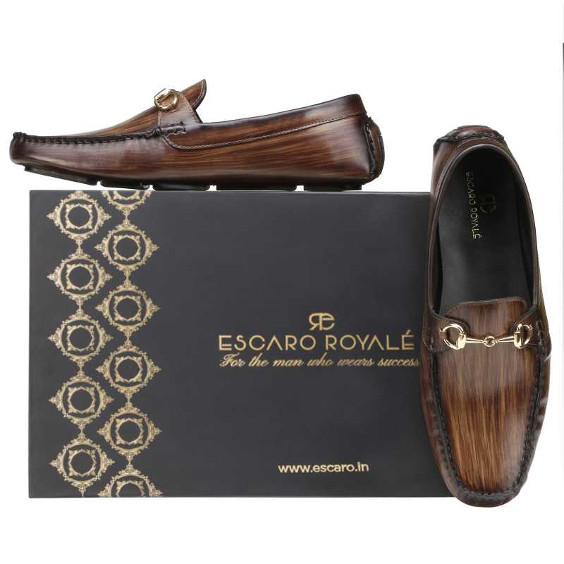 Branson Loafers Wood Finish