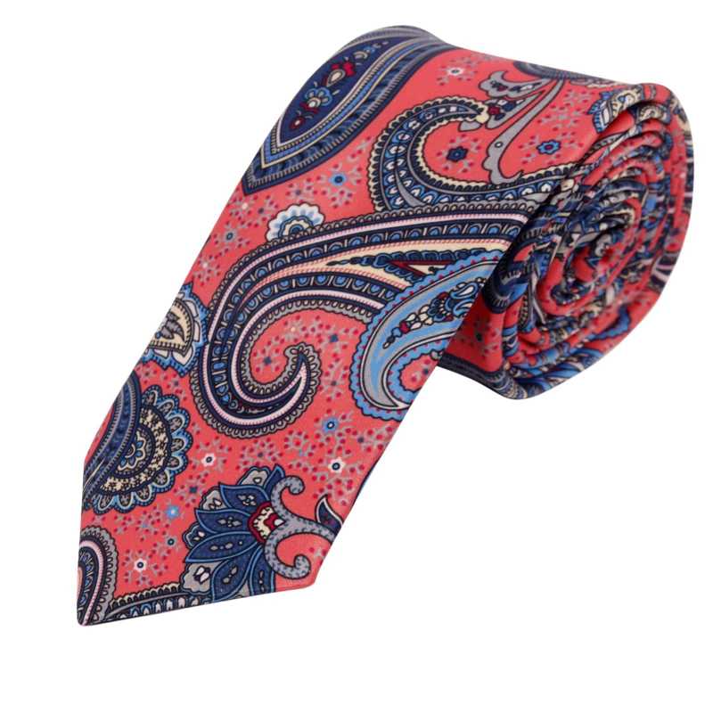 Beryl Blue Floral Tie