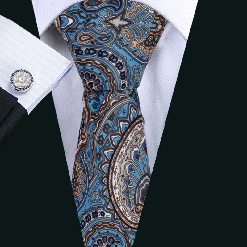 Teagan Blue Floral Tie