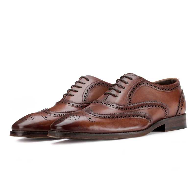 Brown Wingtip Brogue