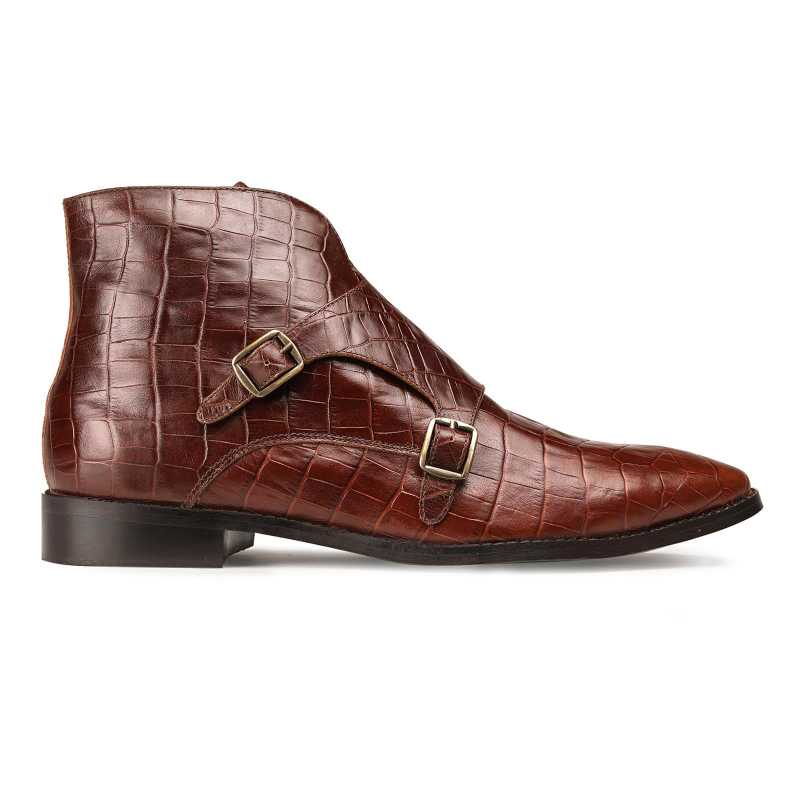 The Branco Ankle Boot in Brown