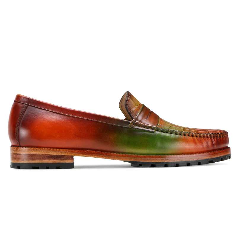 Zephyr Classic Penny Loafers in Multicolor