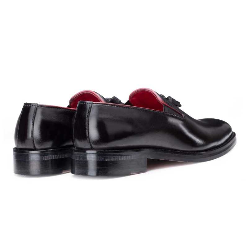 Designer Black Tassel Loafer