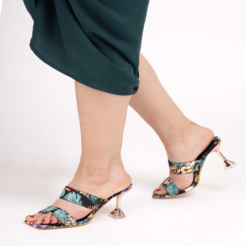 Eva Tropical Pyramid High Heels 1022