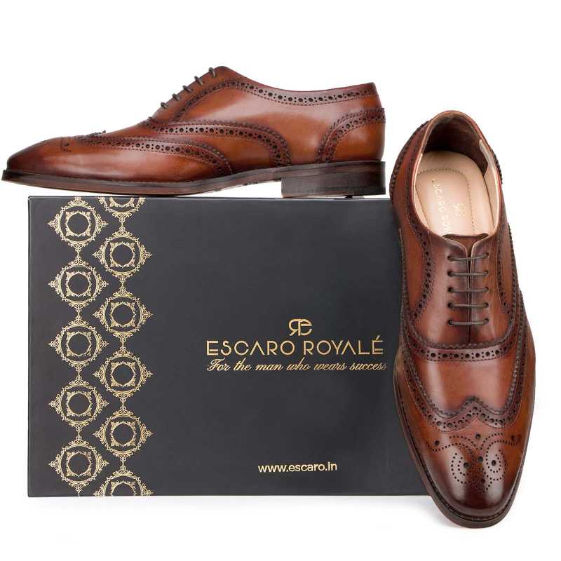 Brown Wingtip Brogue