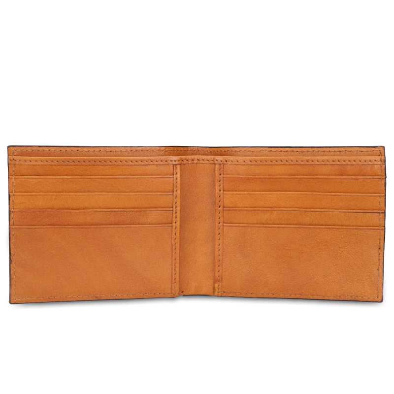 The Emboss Hand-Tooled Leather Bi-Fold Wallet