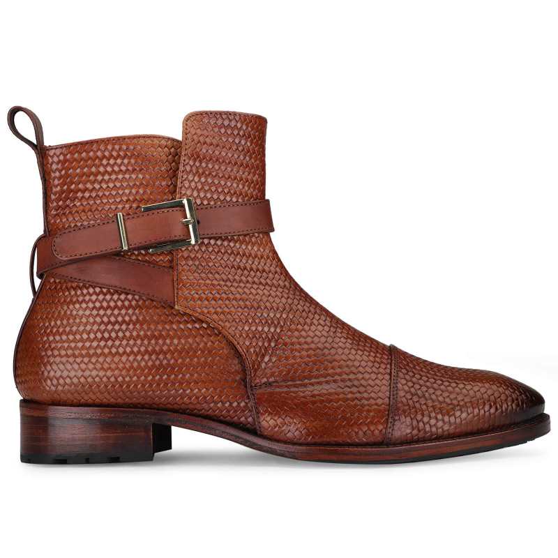 Jodhpur Boot In Patina Scales Cognac