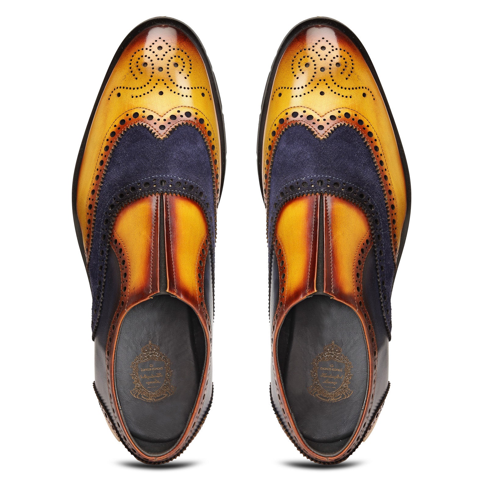 Tanblue AirFlexLite Slipon Brogues