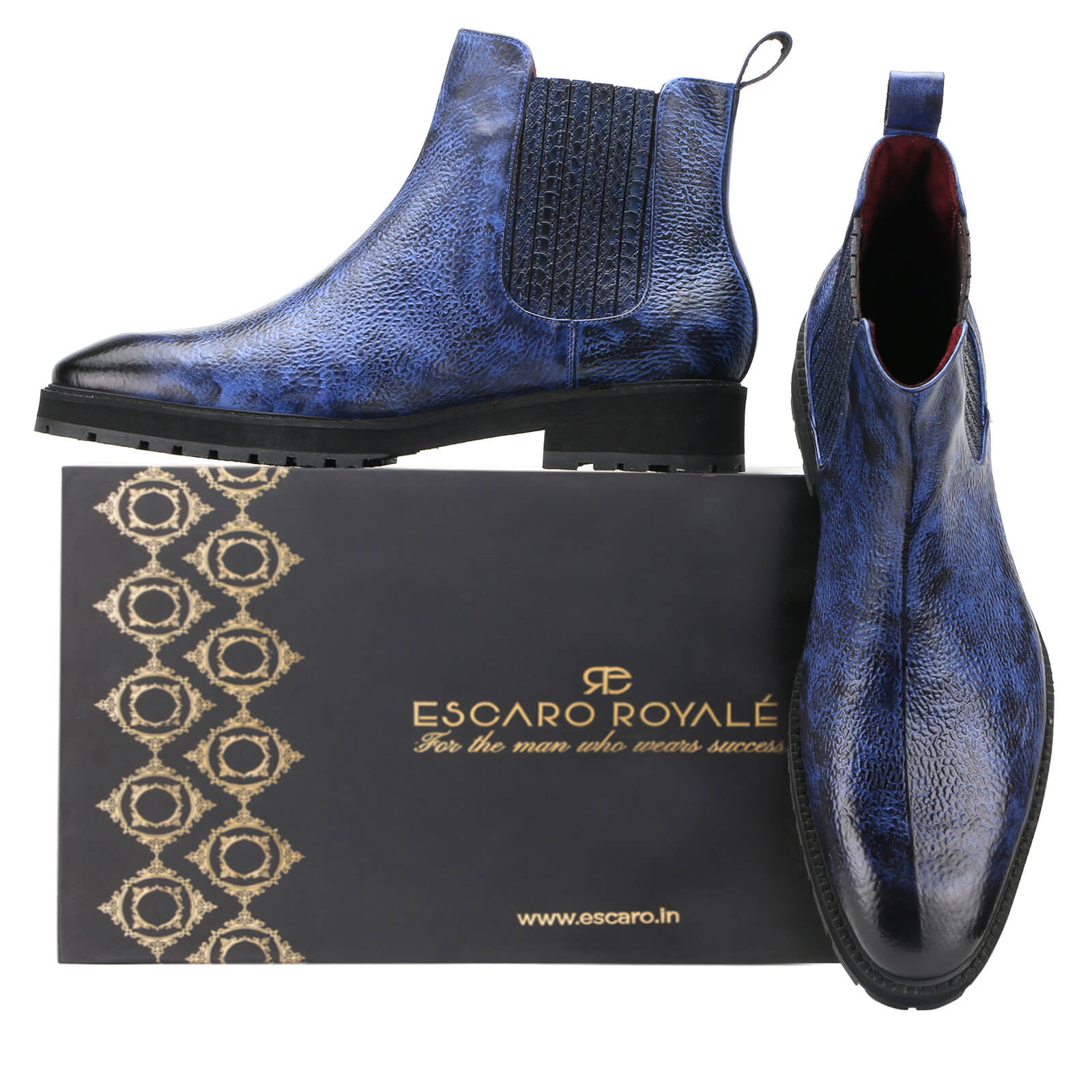 Odolf Chelsea Boots In Blue