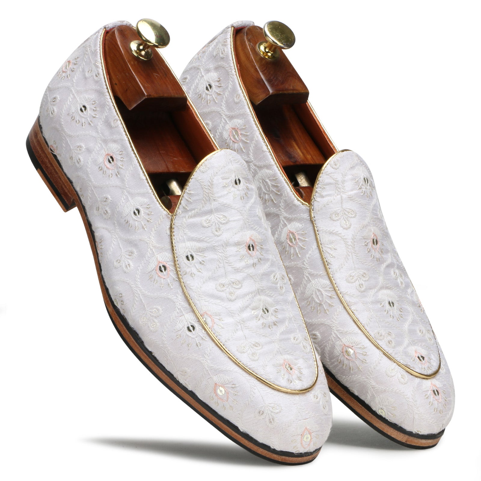 Wedlock Ivory Designer Loafers