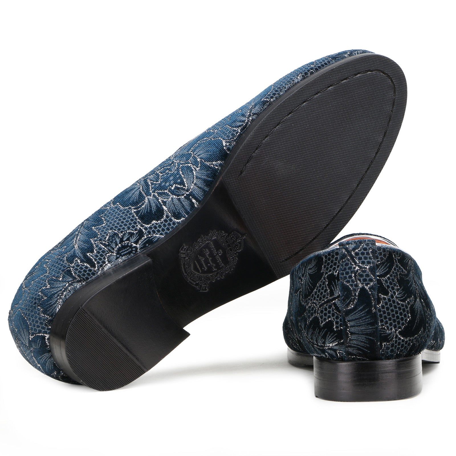 Wedlock Blue Designer Loafers