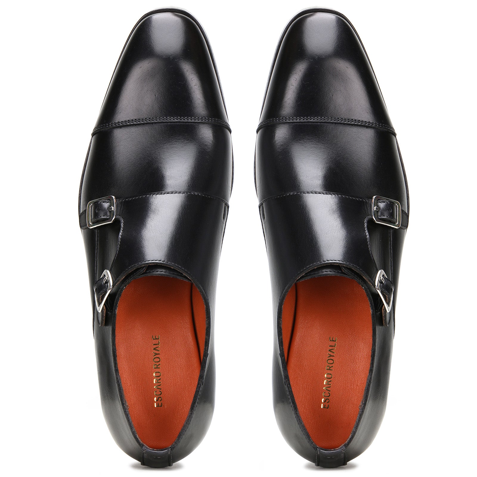 Kai Double Monkstrap   in Black