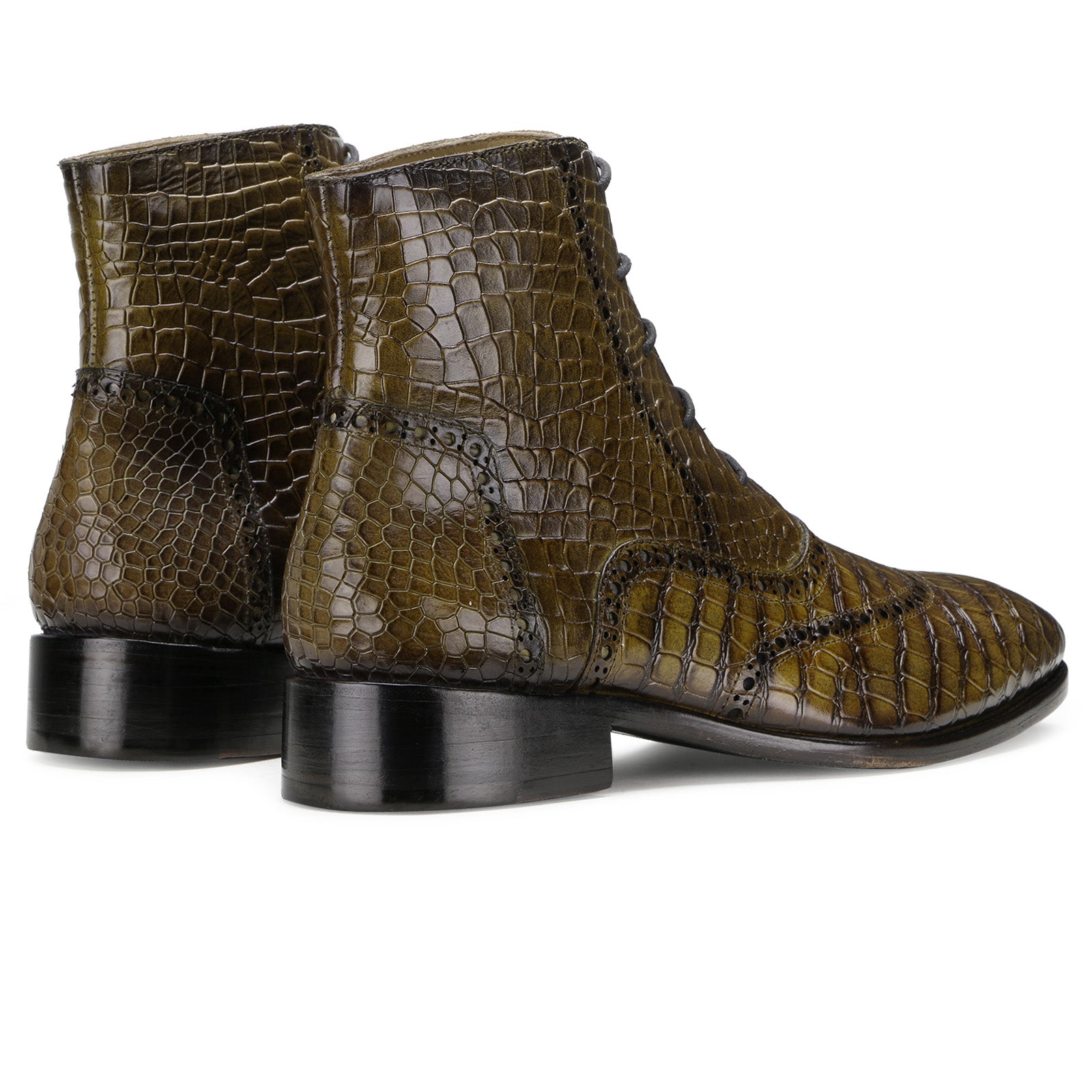 Escaro Royale Goodyear Welted Marcus Laceup Boots