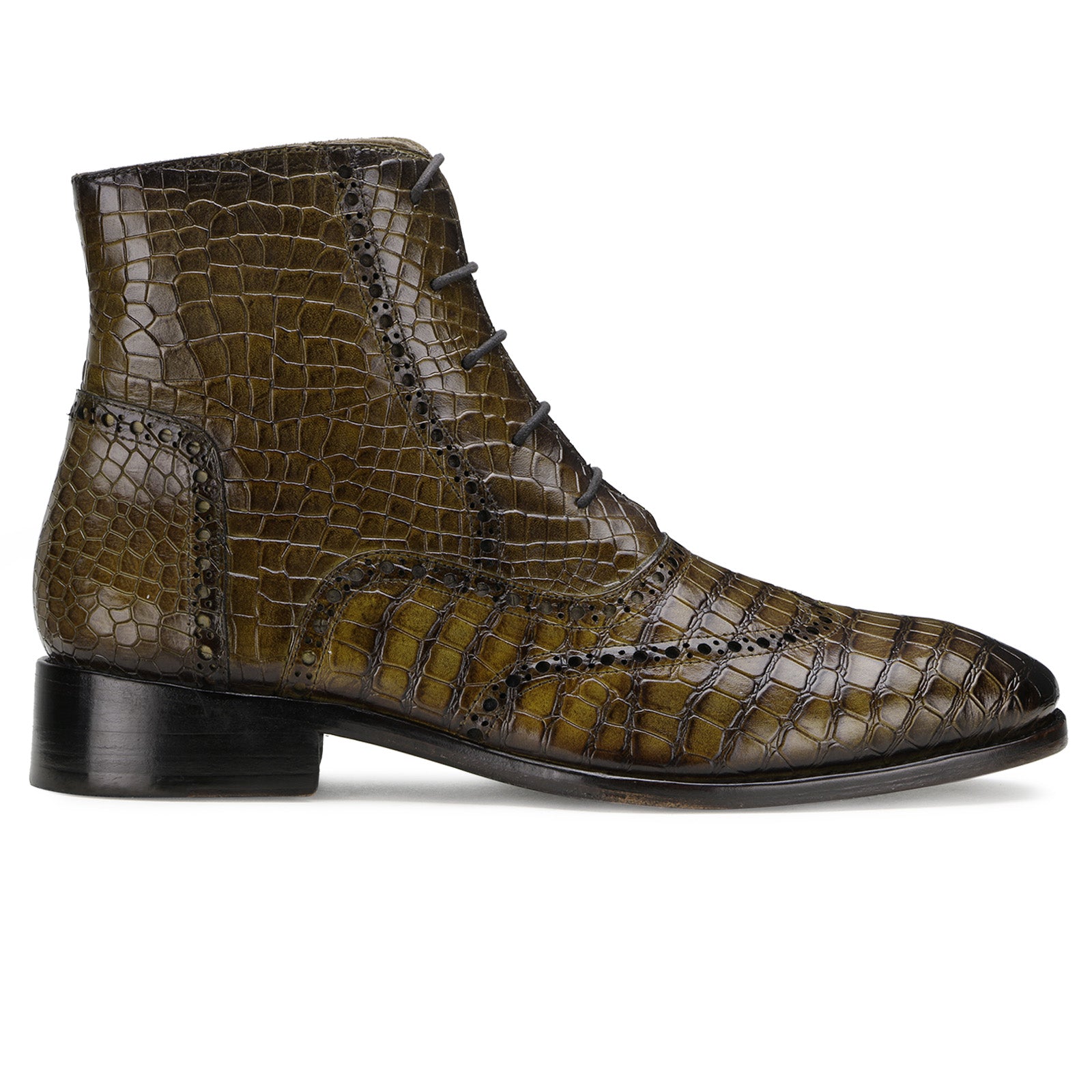 Escaro Royale Goodyear Welted Marcus Laceup Boots