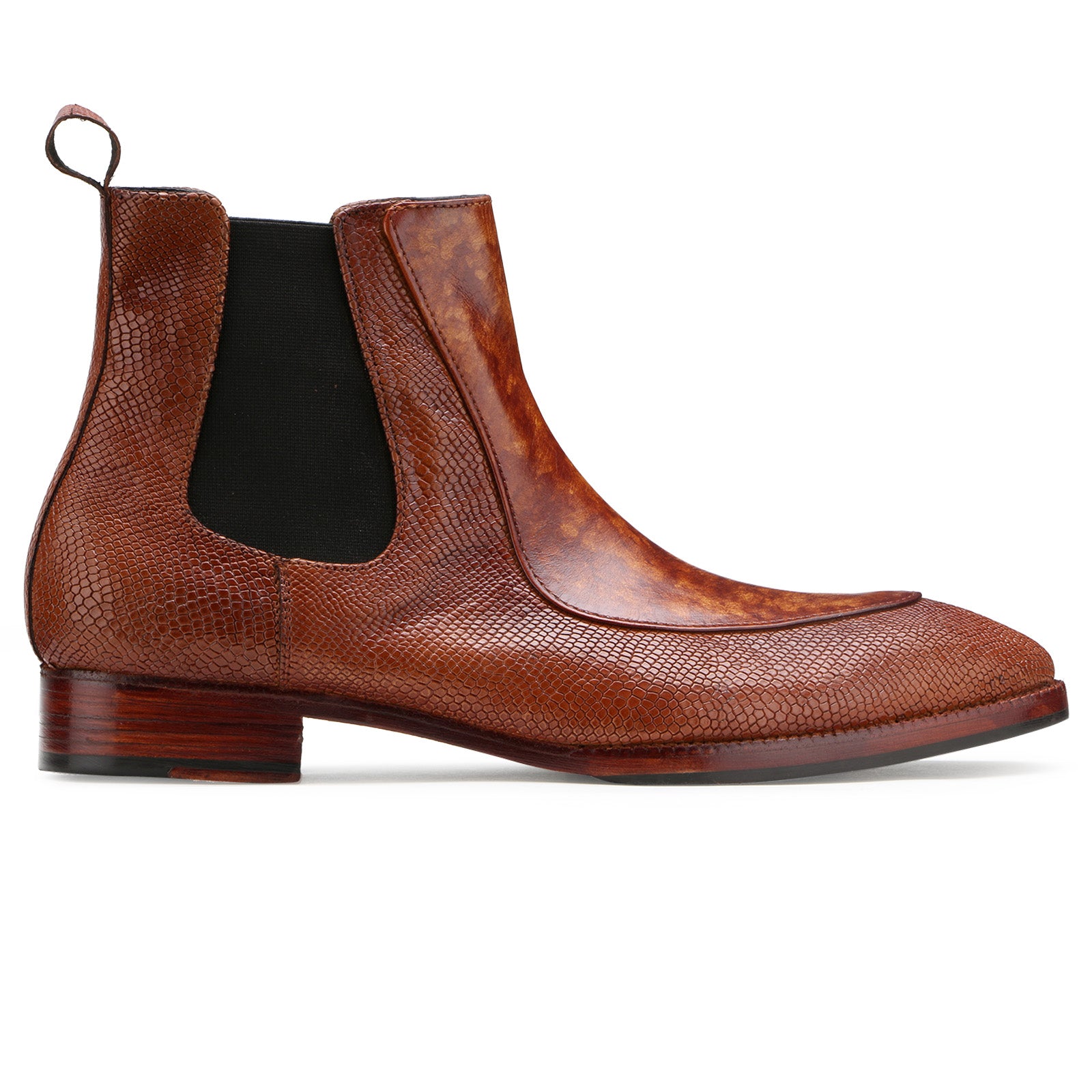 Hank Chelsea Boots  in Tan