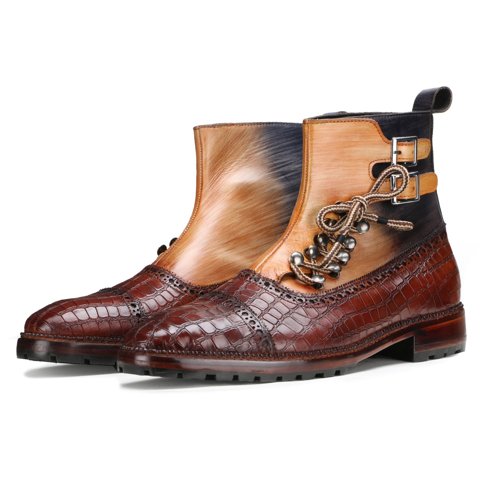 Enigma Brown Luxury Boots